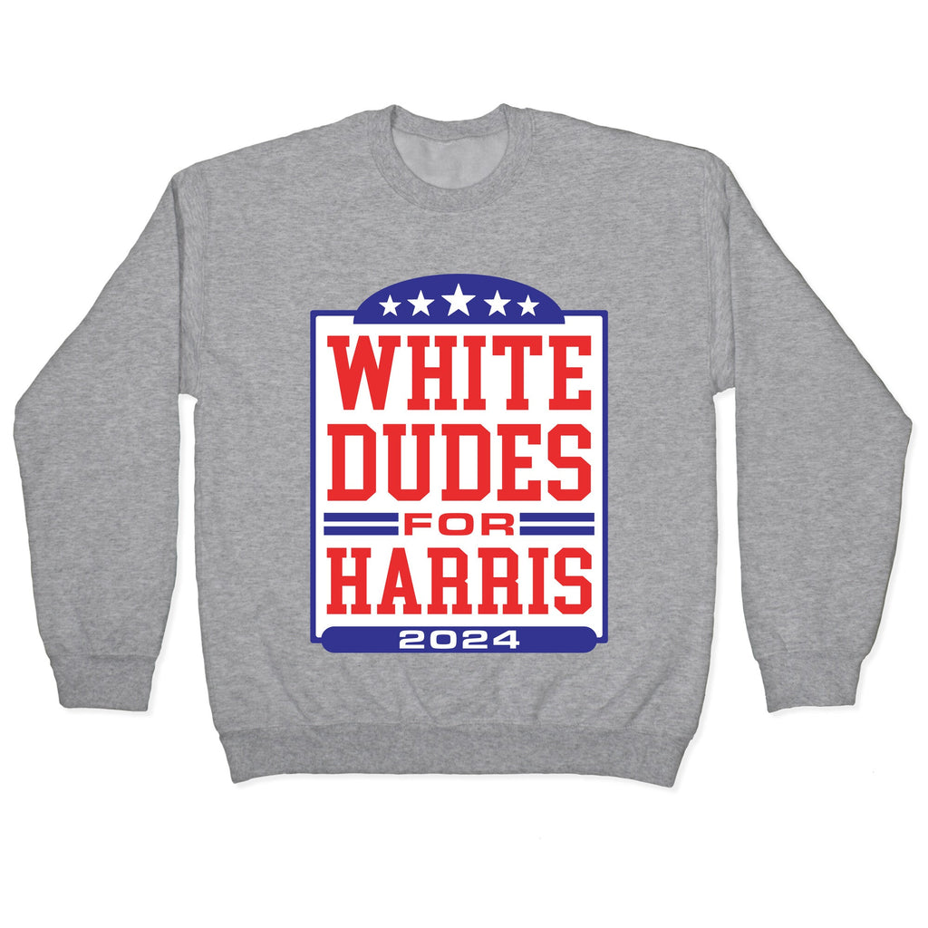 White Dudes for Harris 2024 Crewneck Unisex