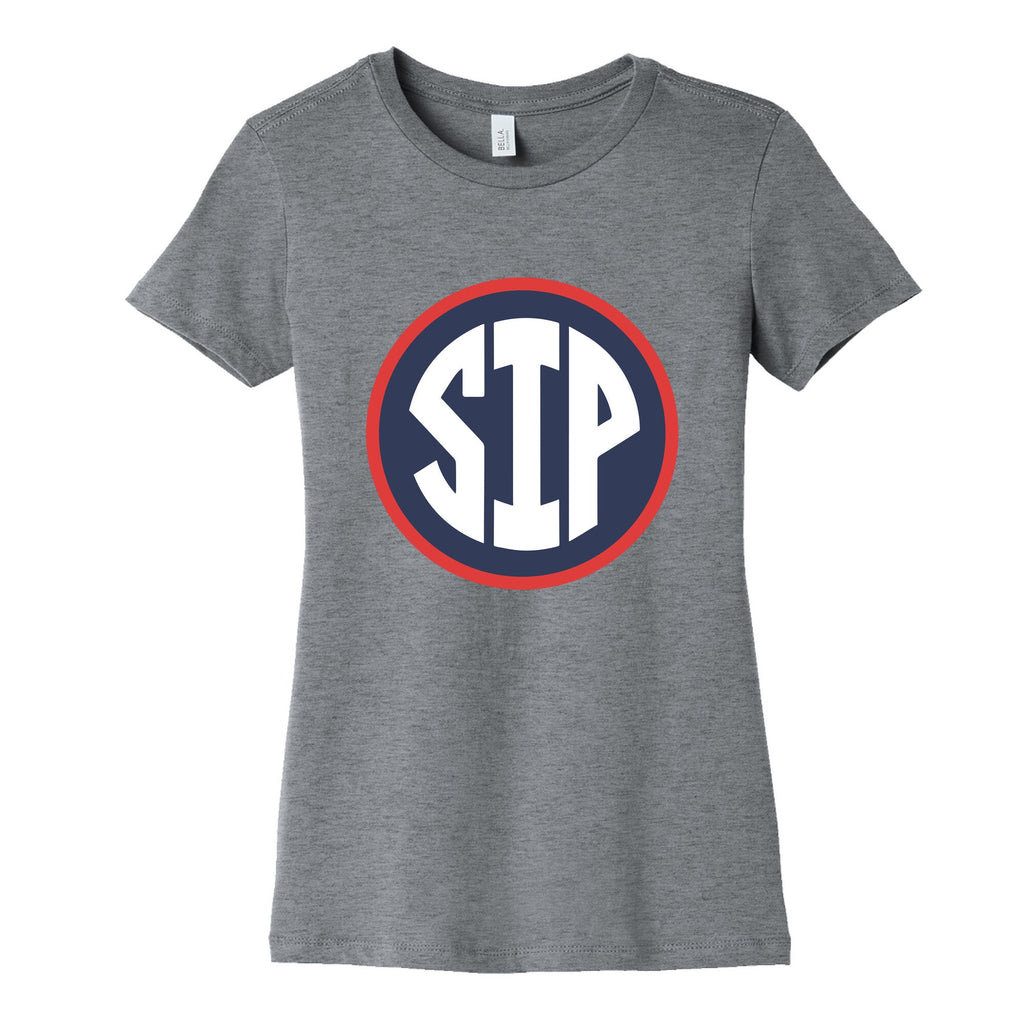 Lane Kiffin Sip Womens Cotton Tee Unisex