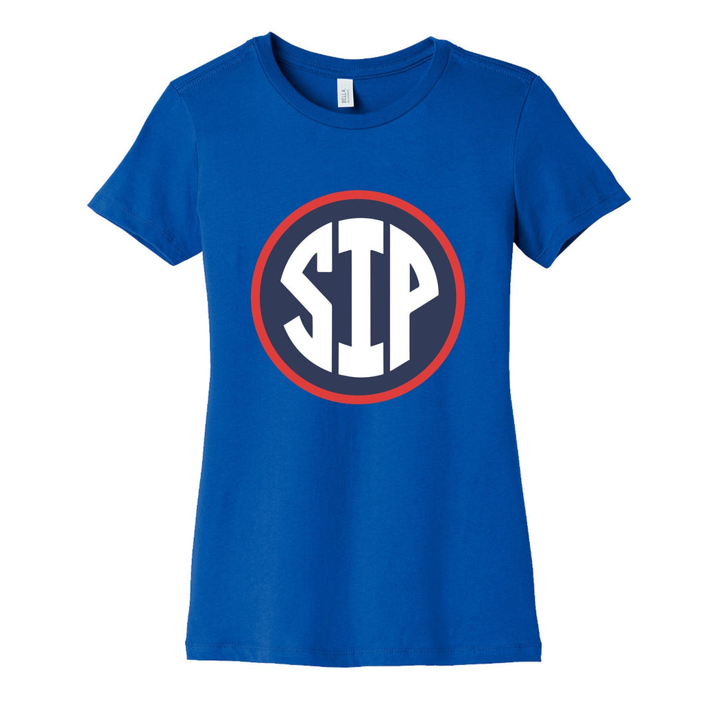 Lane Kiffin Sip Womens Cotton Tee Unisex