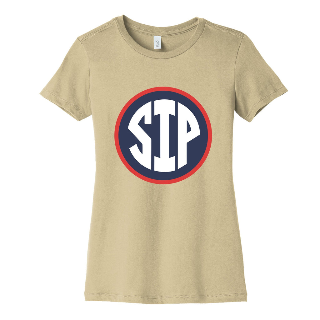 Lane Kiffin Sip Womens Cotton Tee Unisex