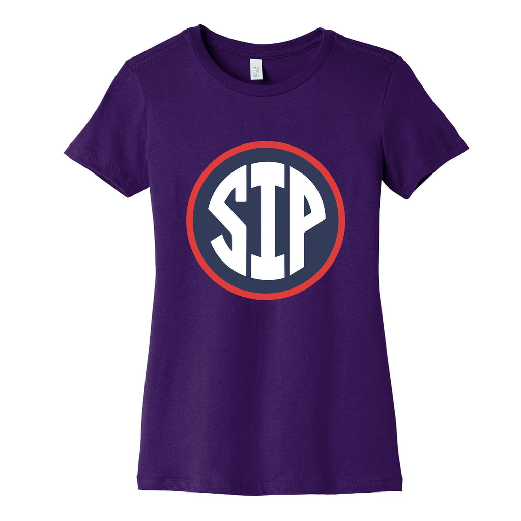 Lane Kiffin Sip Womens Cotton Tee Unisex