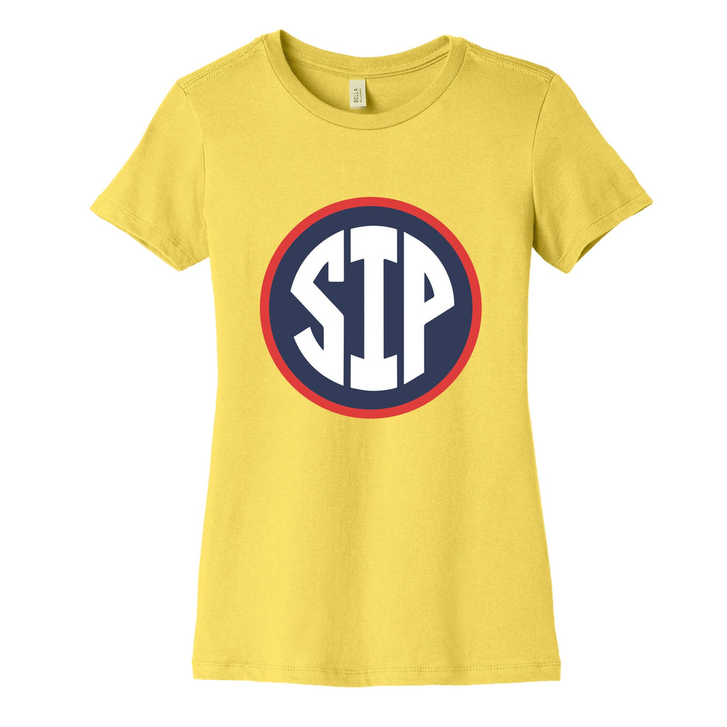 Lane Kiffin Sip Womens Cotton Tee Unisex