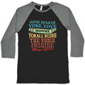 dont waste your time on me youre already the voice inside my yead Baseball Tee Unisex