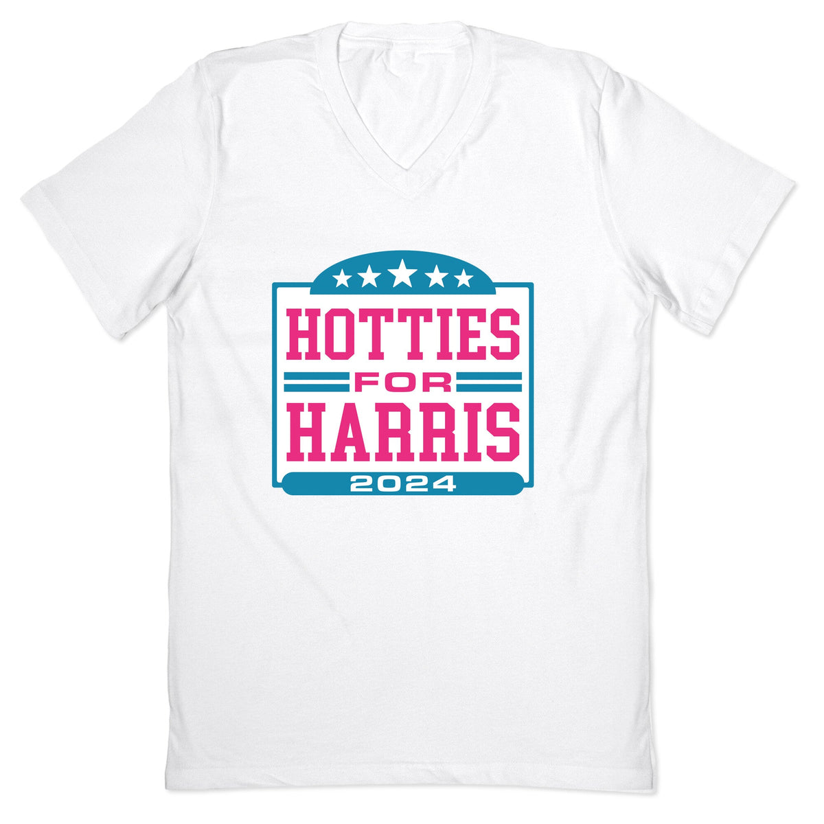 Hotties for Harris V-Neck Unisex