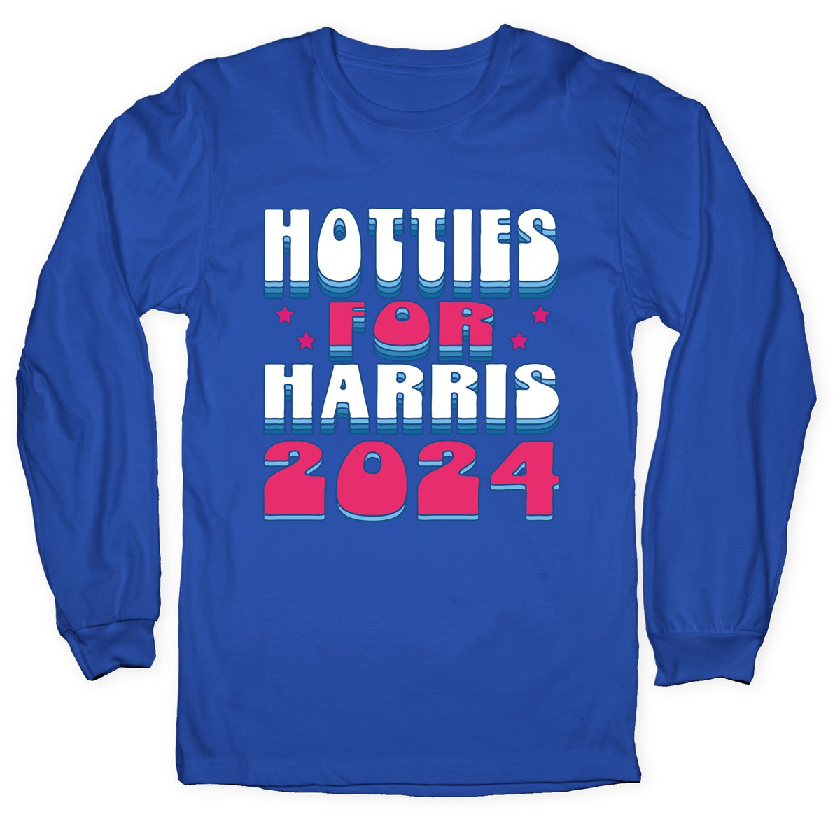 Hotties for Kamala Harris Longsleeve Tee Unisex