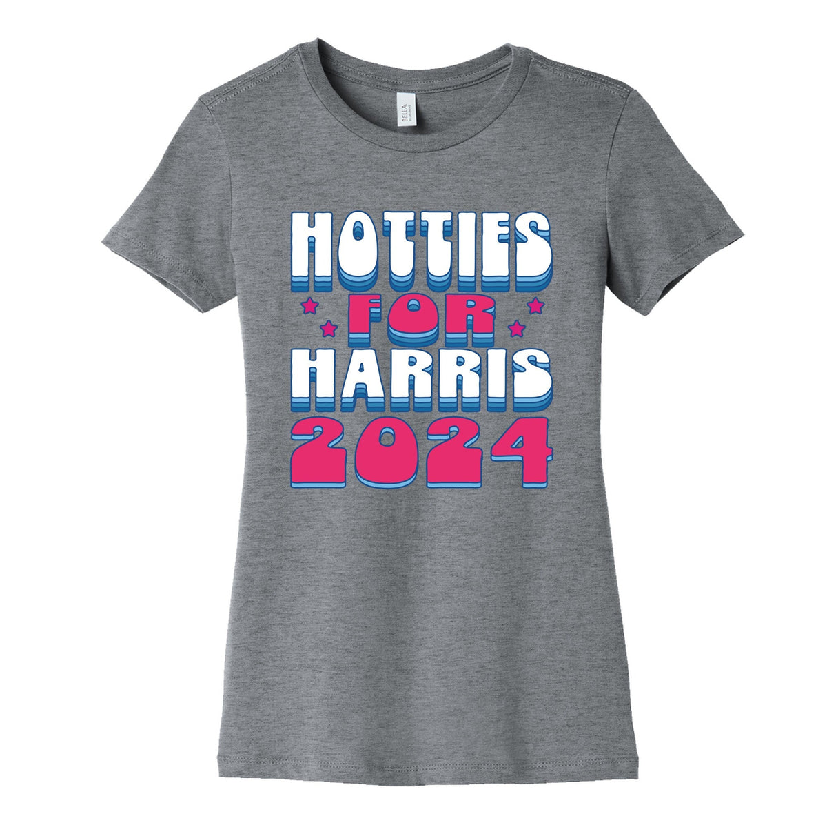 Hotties for Kamala Harris Womens Cotton Tee Unisex