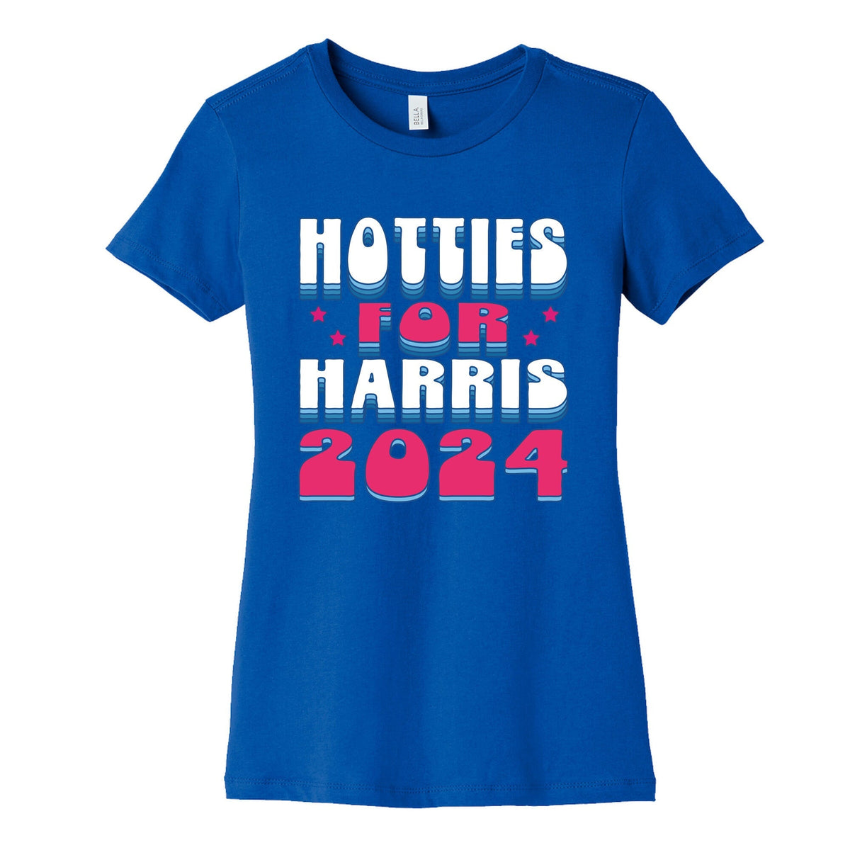 Hotties for Kamala Harris Womens Cotton Tee Unisex