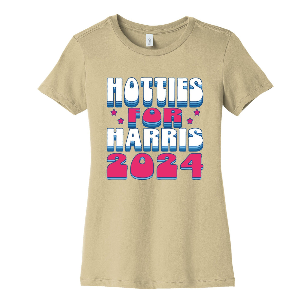 Hotties for Kamala Harris Womens Cotton Tee Unisex