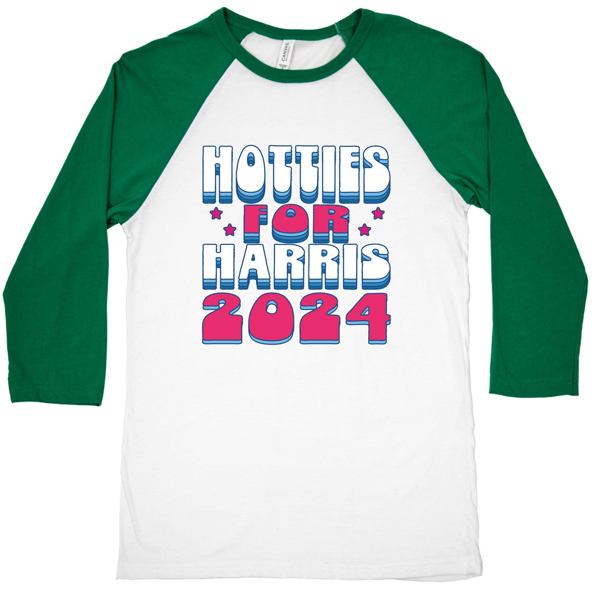 Hotties for Kamala Harris Baseball Tee Unisex
