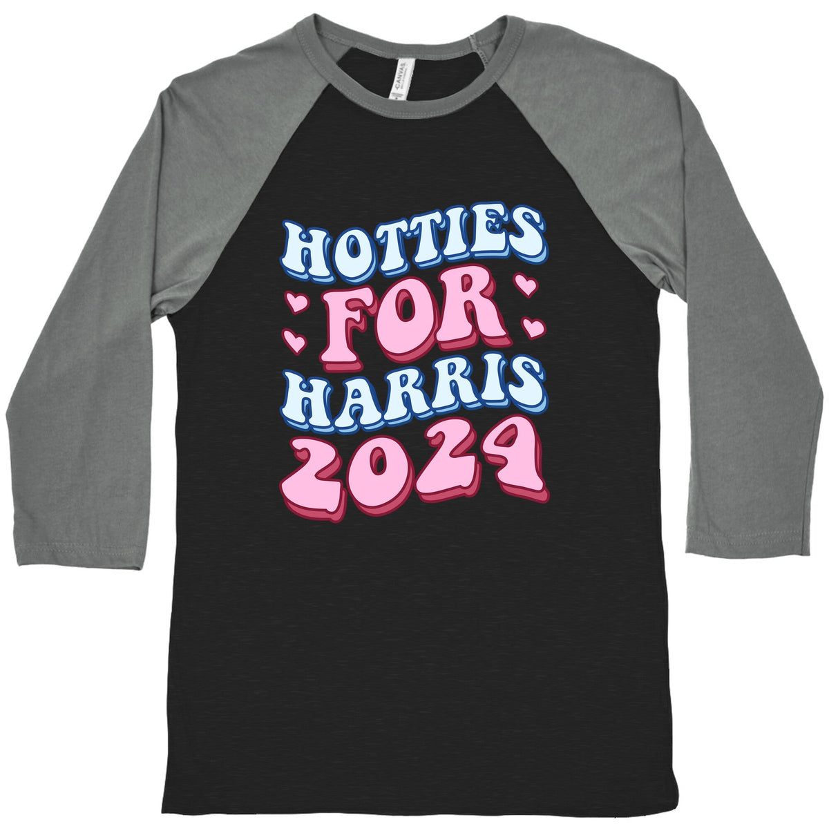 Hotties for Harris 2024 Baseball Tee Unisex