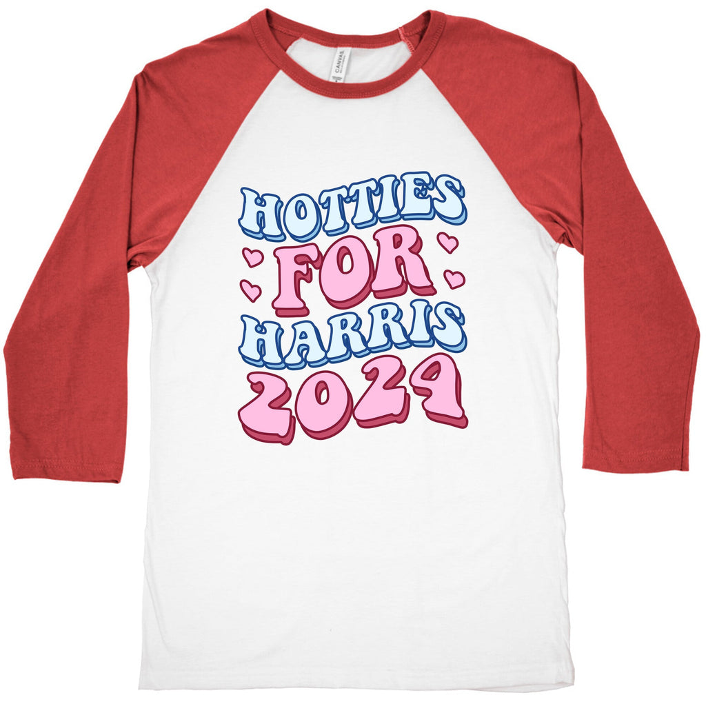 Hotties for Harris 2024 Baseball Tee Unisex