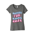 Hotties for Harris 2024 Womens Triblend Tee Unisex