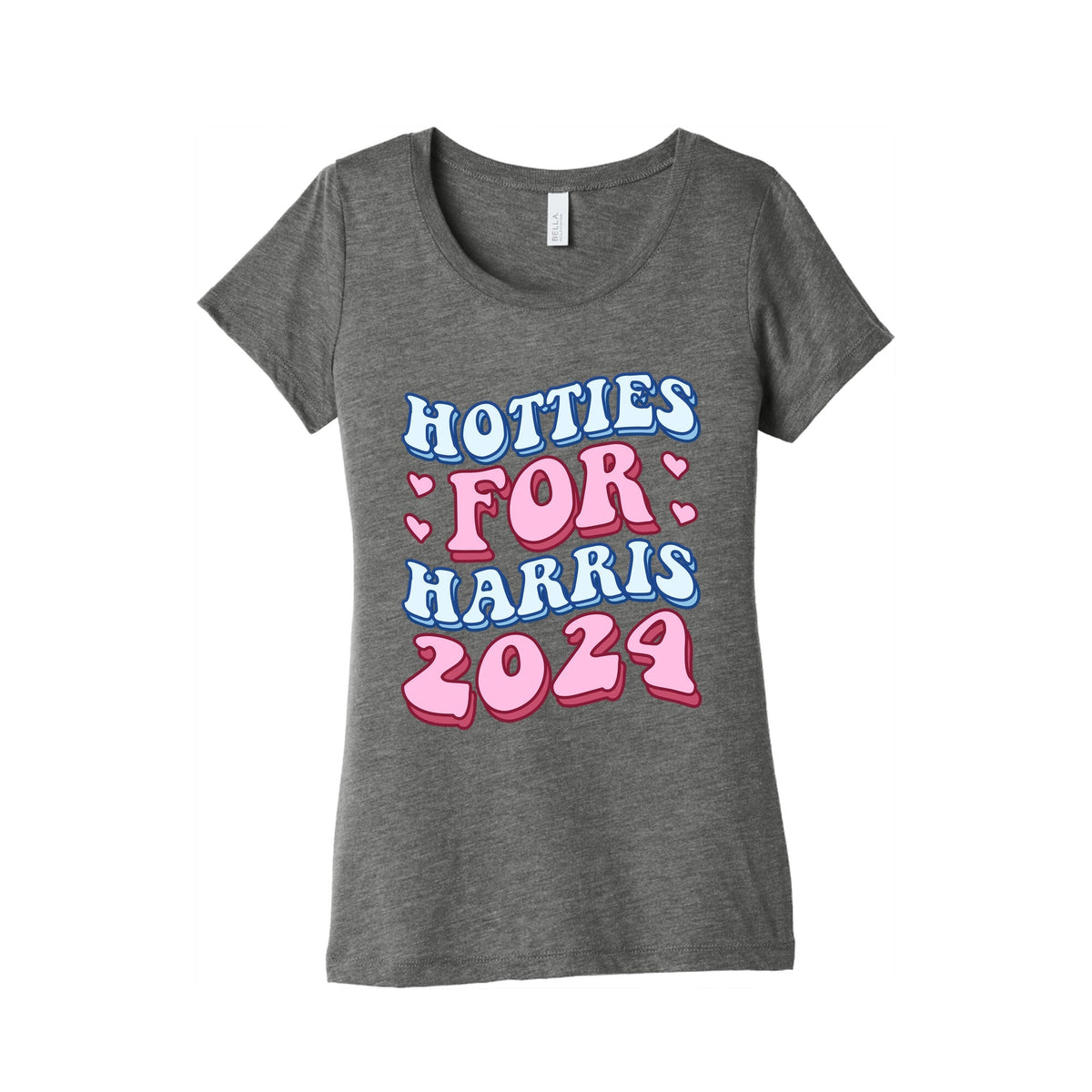 Hotties for Harris 2024 Womens Triblend Tee Unisex
