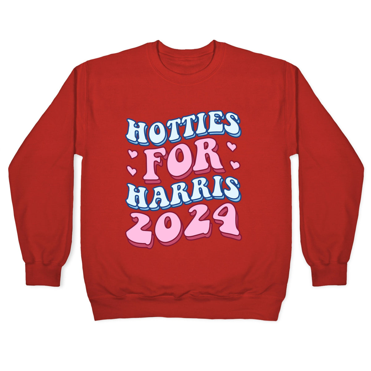 Hotties for Harris 2024 Crewneck Unisex