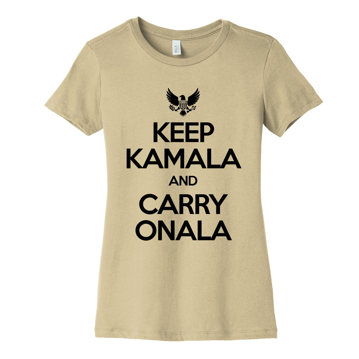 Keep Kamala and Carry Onala Womens Cotton Tee Unisex