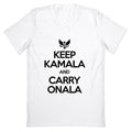 Keep Kamala and Carry Onala V-Neck Unisex