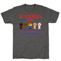 Together We Rise Harris 2024 Unisex Triblend Tee Unisex