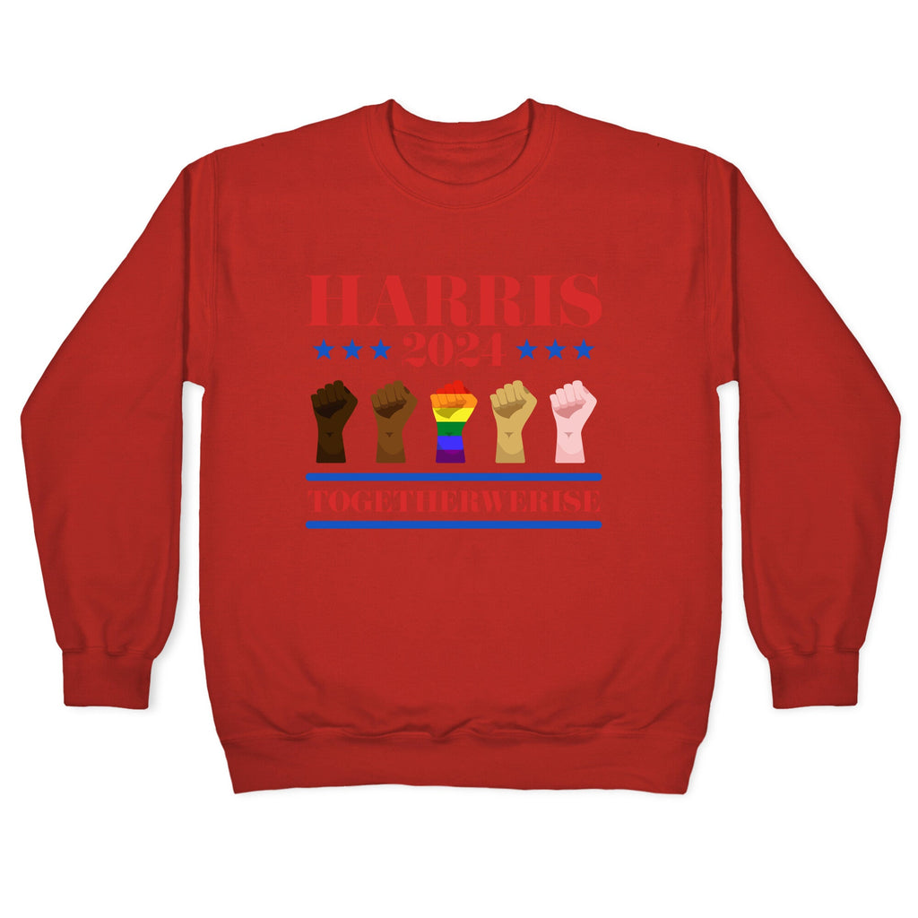 Together We Rise Harris 2024 Crewneck Unisex