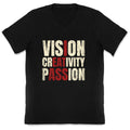 Vision Creativity Passion V-Neck Unisex
