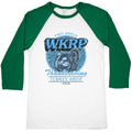 WKRP Turkey Drop Baseball Tee Unisex