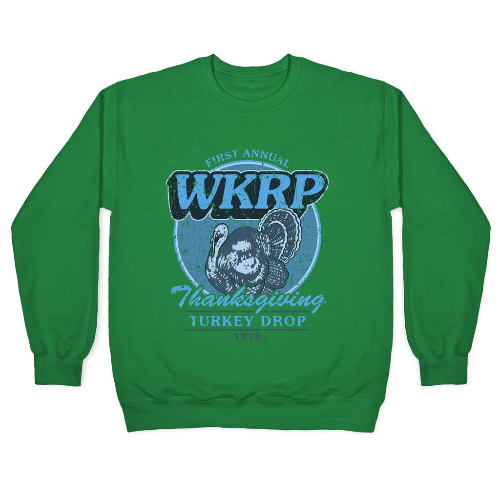 WKRP Turkey Drop Crewneck Unisex