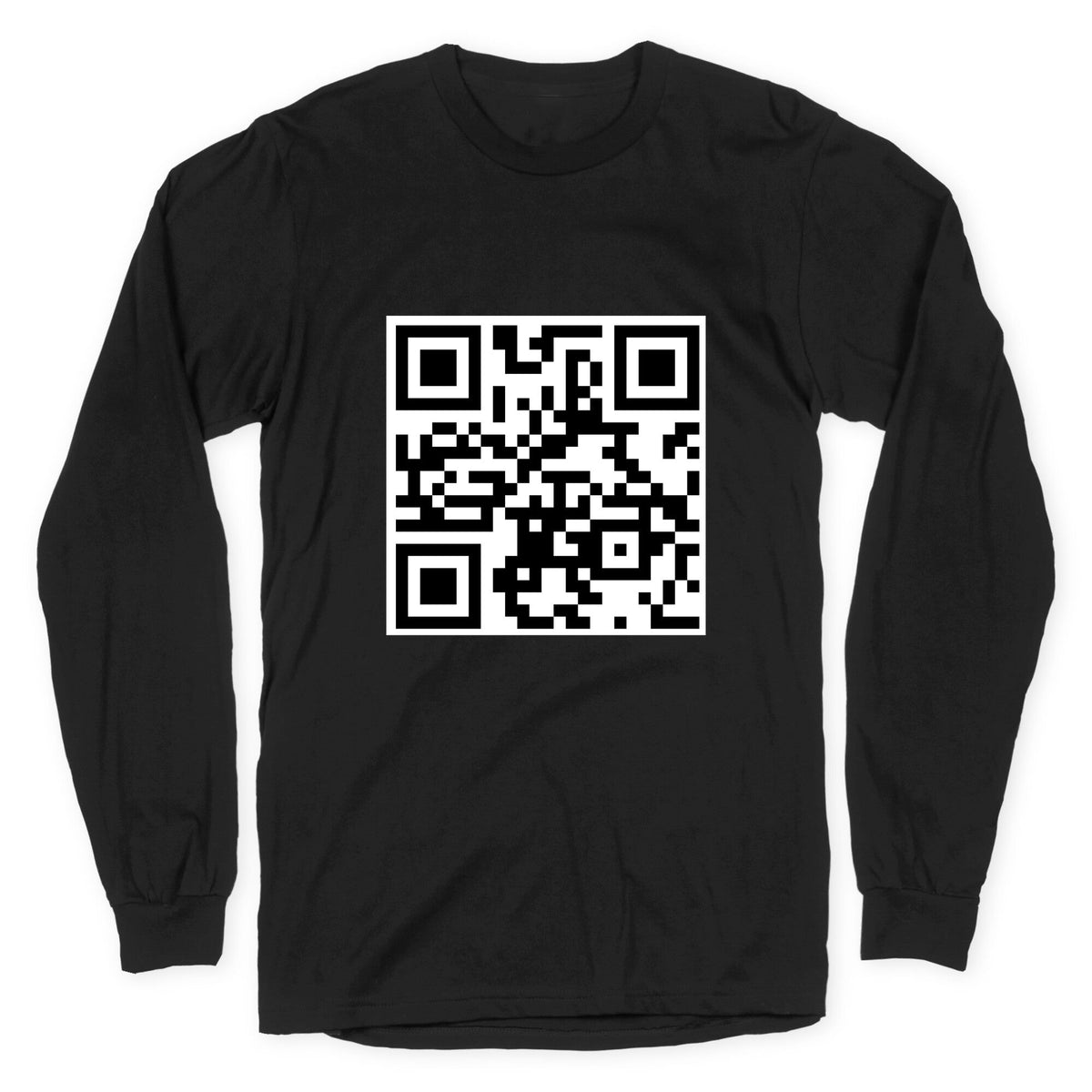 QR Code Longsleeve Tee Unisex