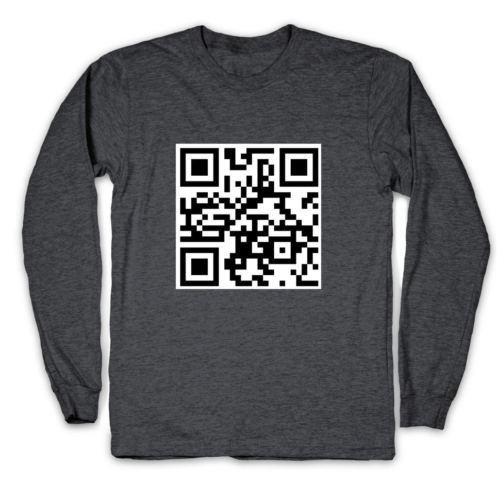 QR Code Longsleeve Tee Unisex