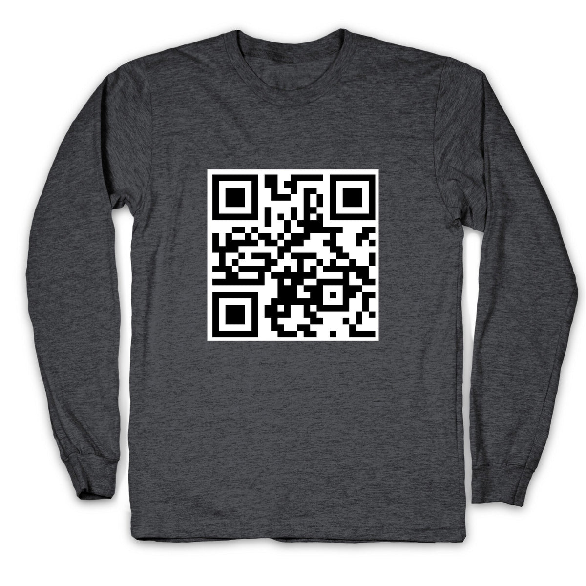 QR Code Longsleeve Tee Unisex