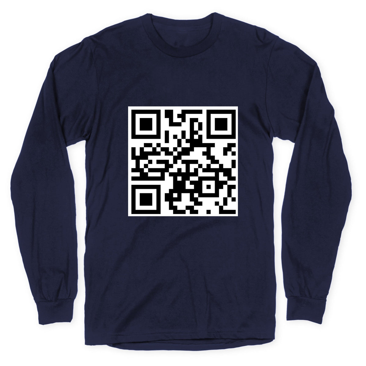QR Code Longsleeve Tee Unisex