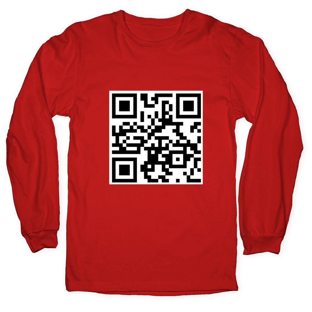 QR Code Longsleeve Tee Unisex