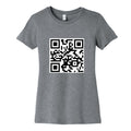 QR Code Womens Cotton Tee Unisex