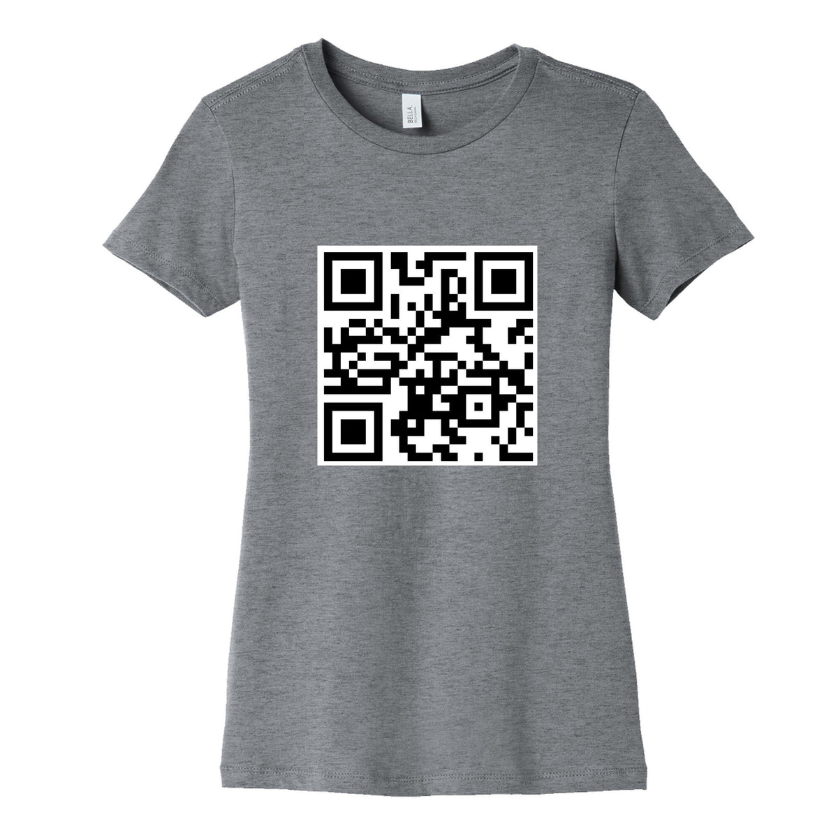 QR Code Womens Cotton Tee Unisex