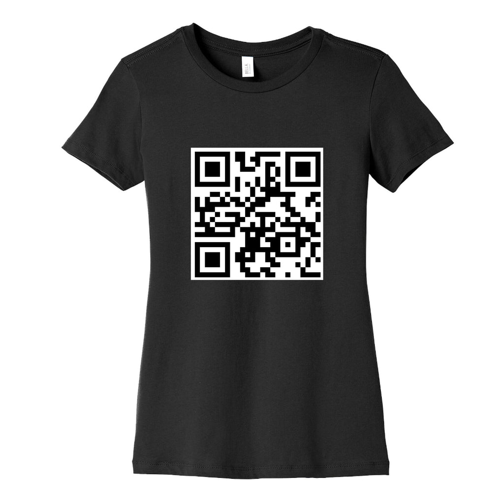 QR Code Womens Cotton Tee Unisex