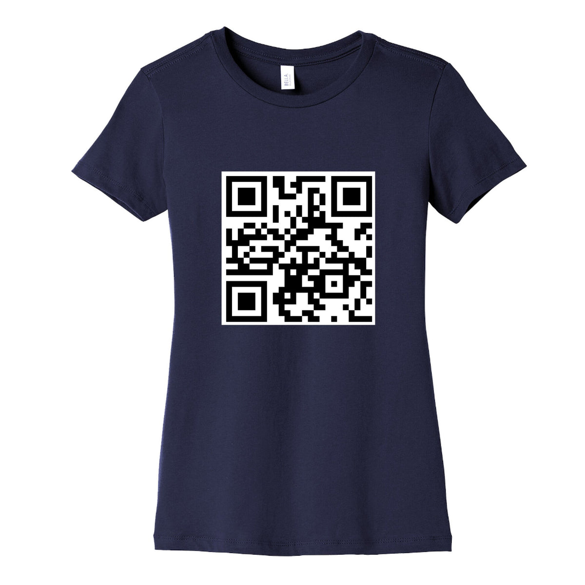 QR Code Womens Cotton Tee Unisex
