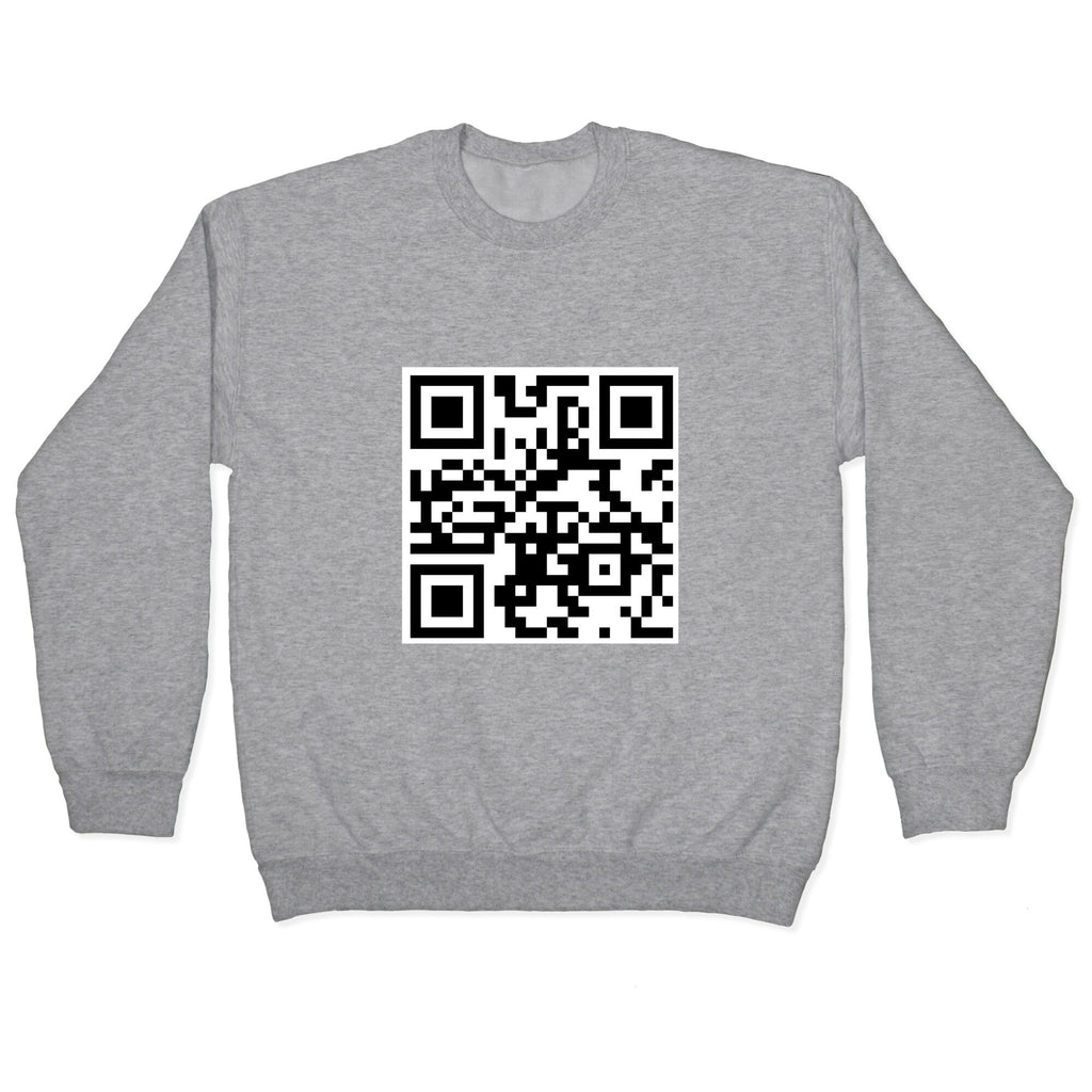 QR Code Crewneck Unisex