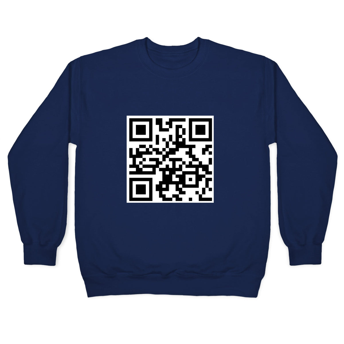 QR Code Crewneck Unisex