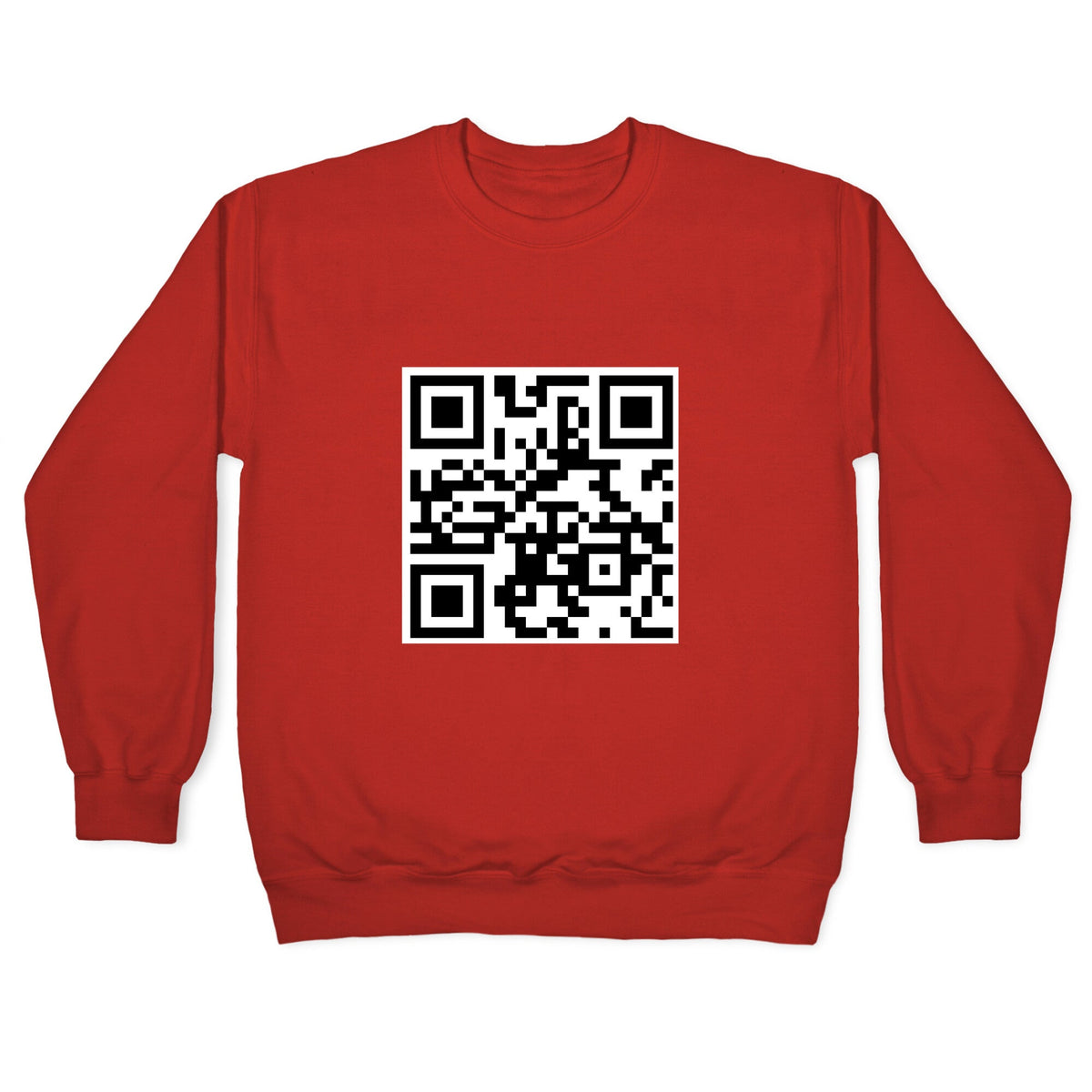 QR Code Crewneck Unisex