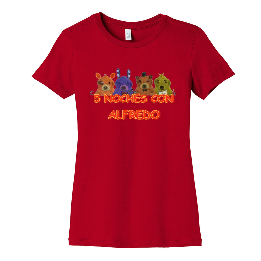 5 Noches Con Alfredo Womens Cotton Tee Unisex