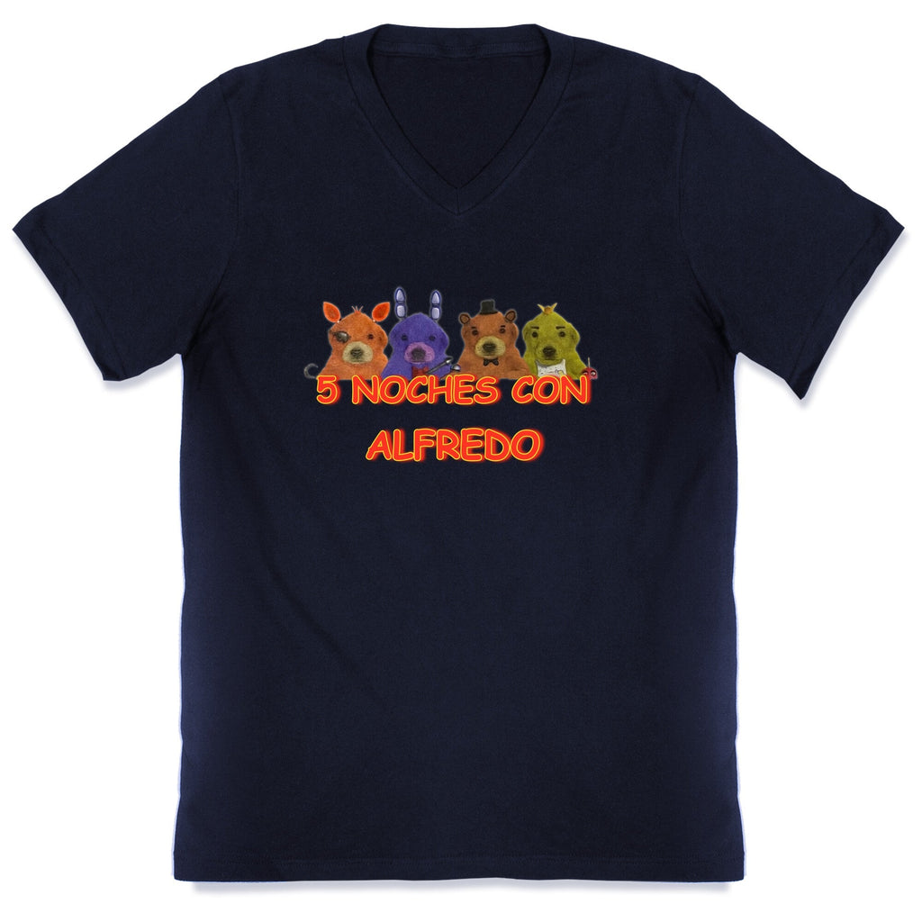 5 Noches Con Alfredo V-Neck Unisex