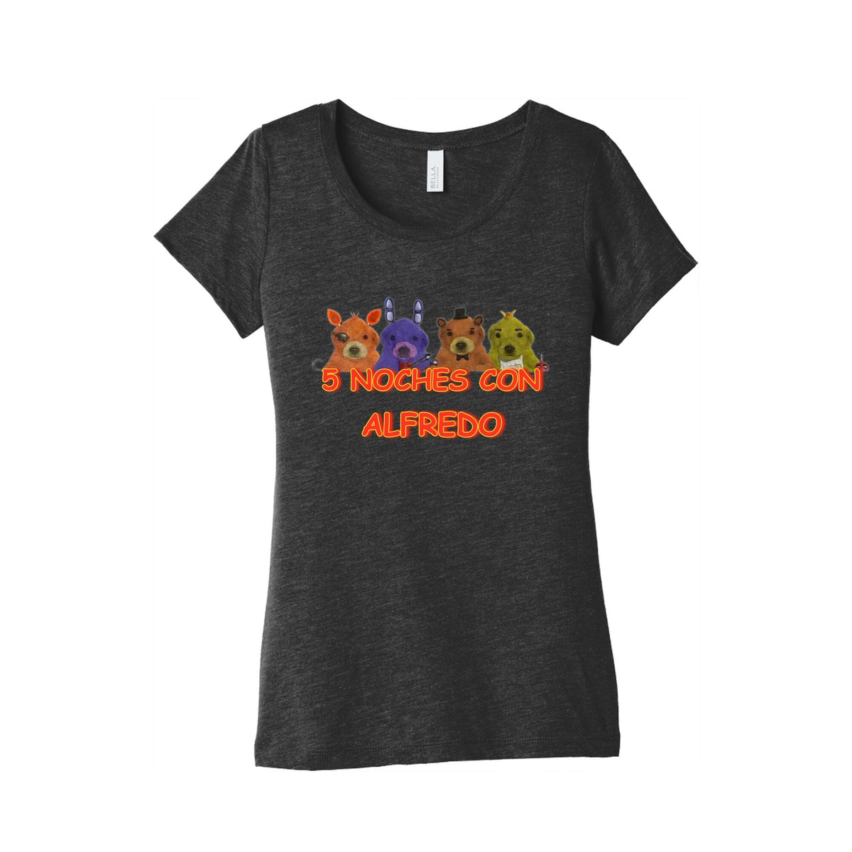 5 Noches Con Alfredo Womens Triblend Tee Unisex
