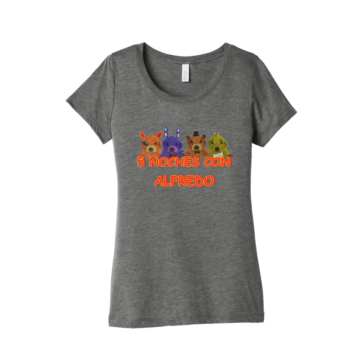 5 Noches Con Alfredo Womens Triblend Tee Unisex