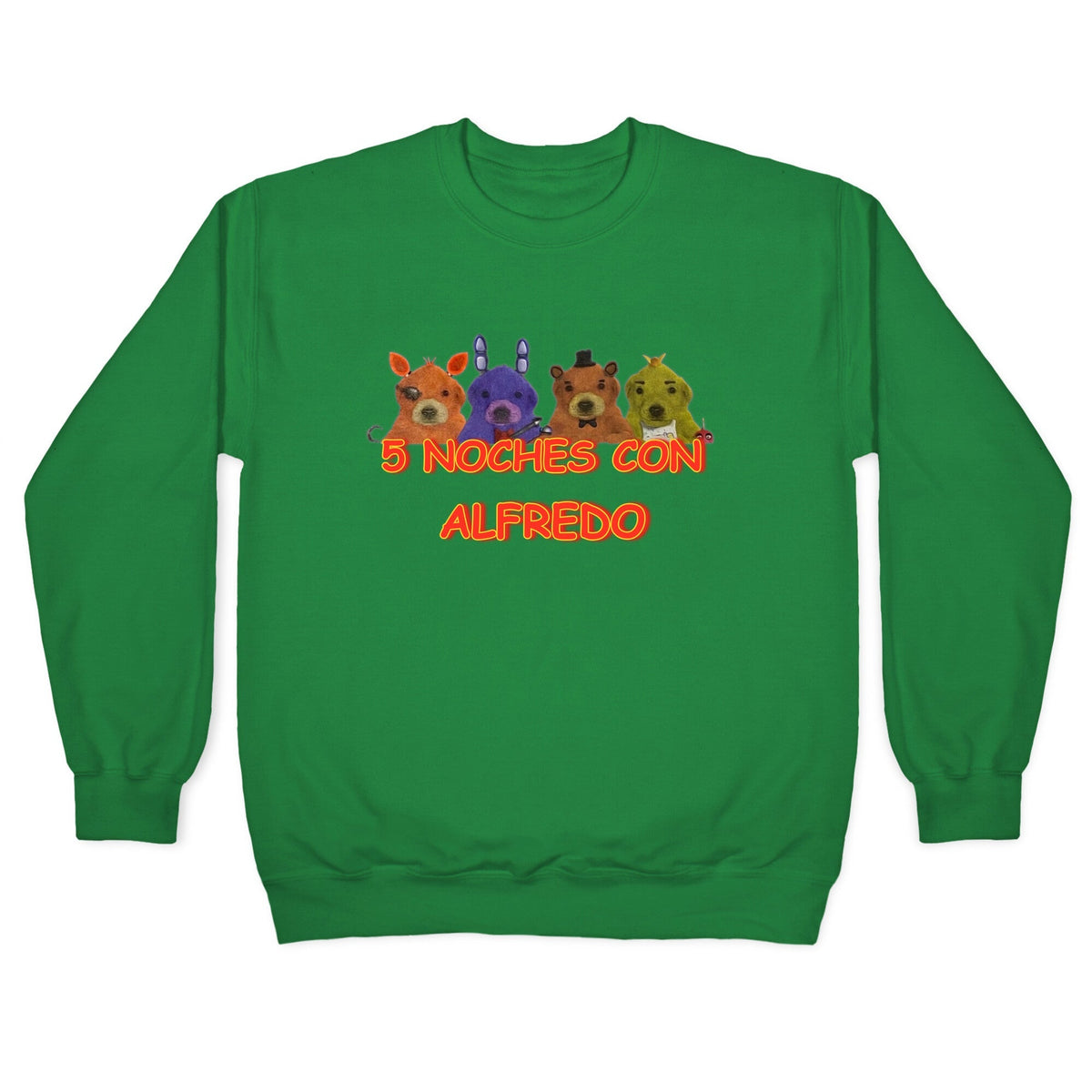 5 Noches Con Alfredo Crewneck Unisex