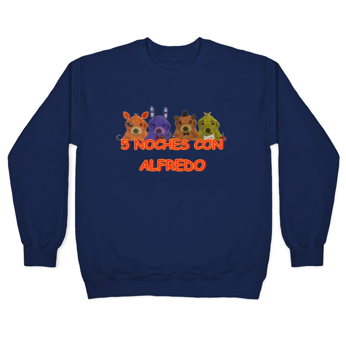 5 Noches Con Alfredo Crewneck Unisex