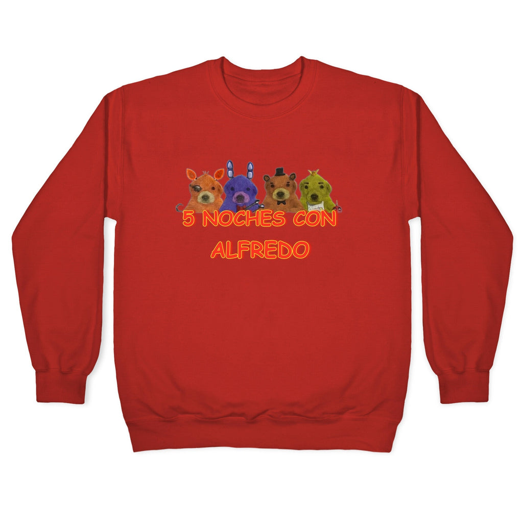 5 Noches Con Alfredo Crewneck Unisex