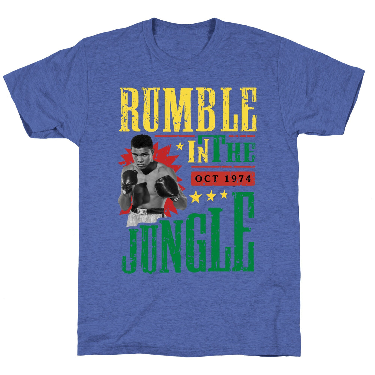 Rumble in the Jungle Unisex Triblend Tee Unisex