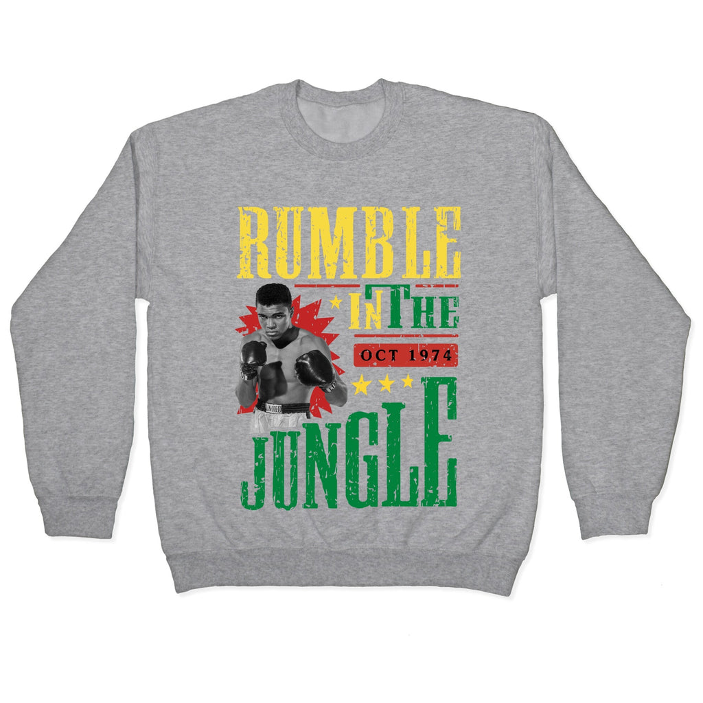 Rumble in the Jungle Crewneck Unisex