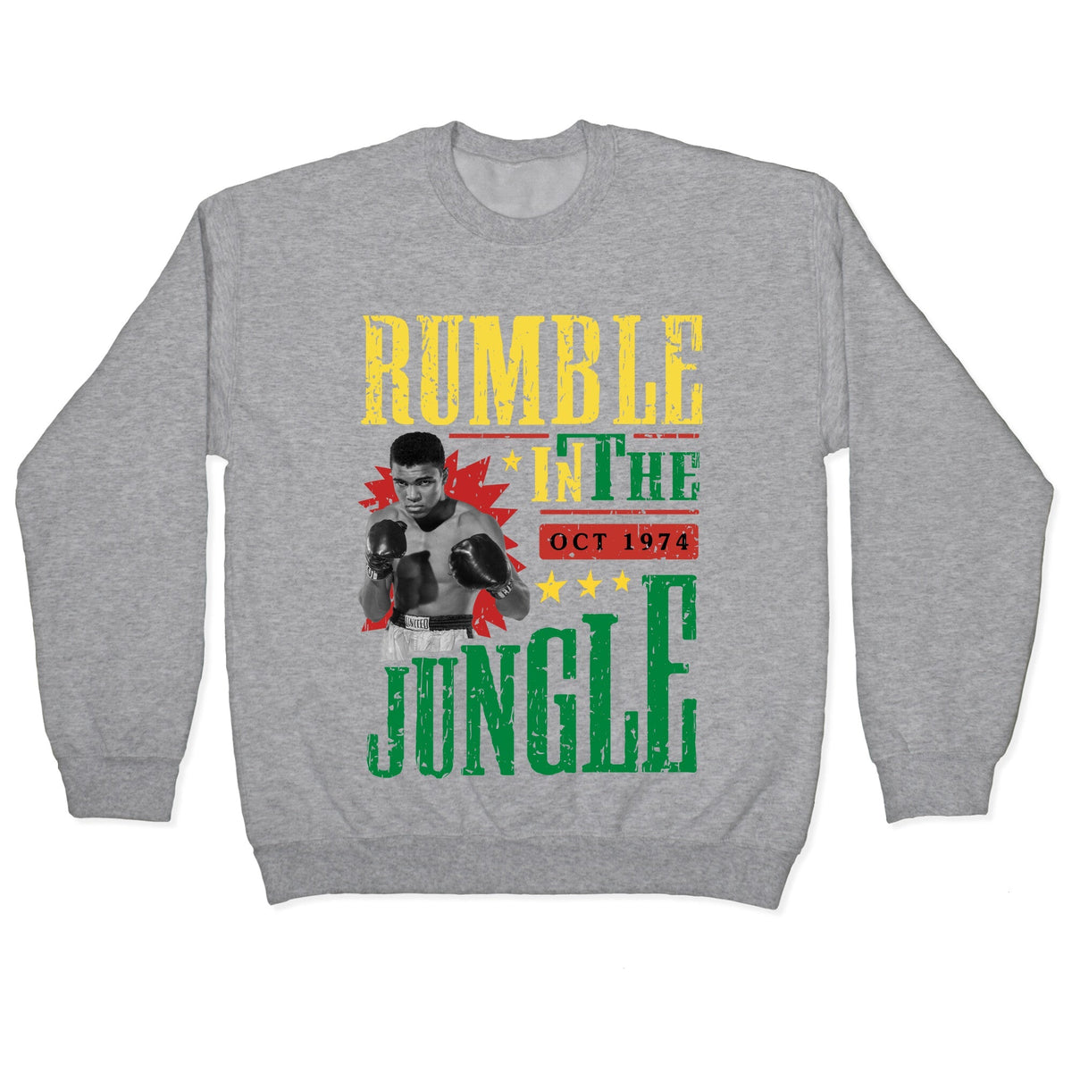 Rumble in the Jungle Crewneck Unisex