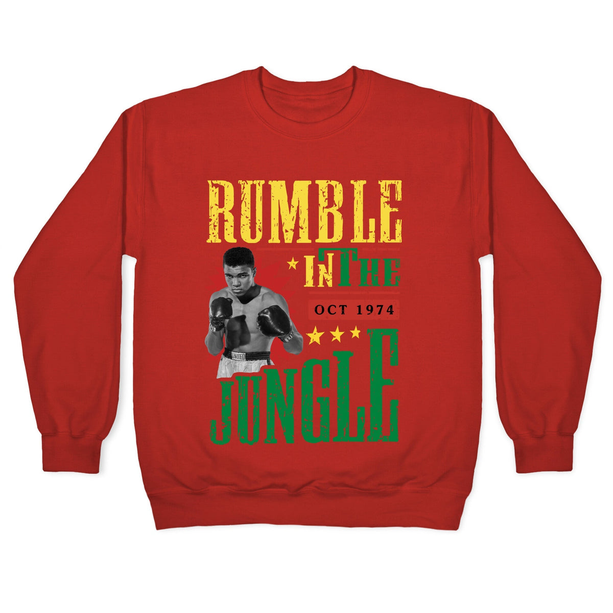 Rumble in the Jungle Crewneck Unisex