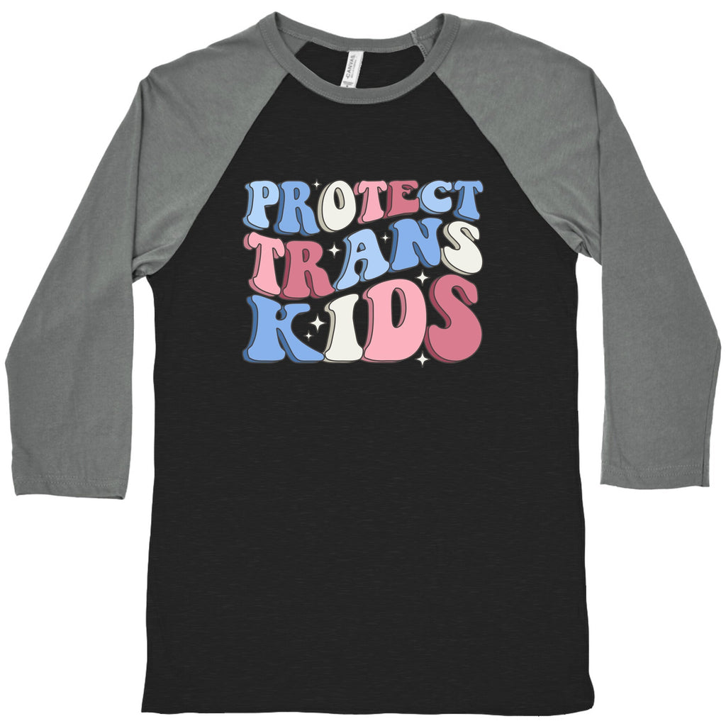 Protect Trans Kids Baseball Tee Unisex