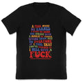 A Fuck Must Be Earned V-Neck Unisex